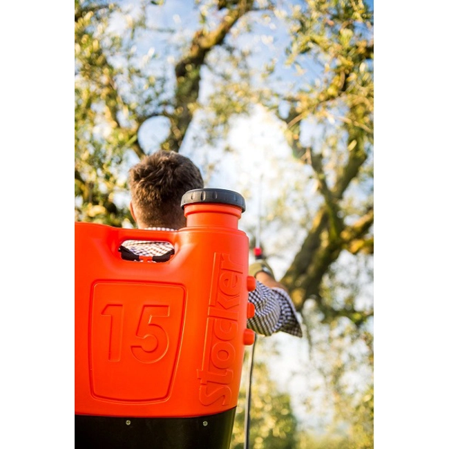 Vendita online Pompa a batteria 15 L con trolley Stocker